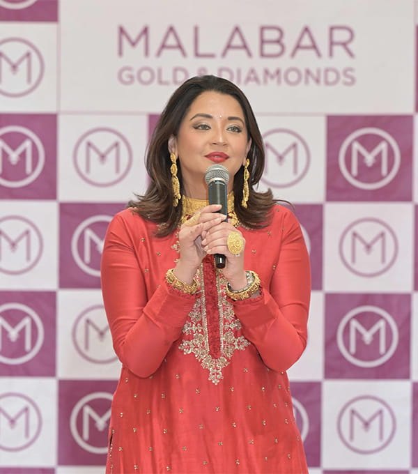 Neha at Malabar Gold and Diamonds